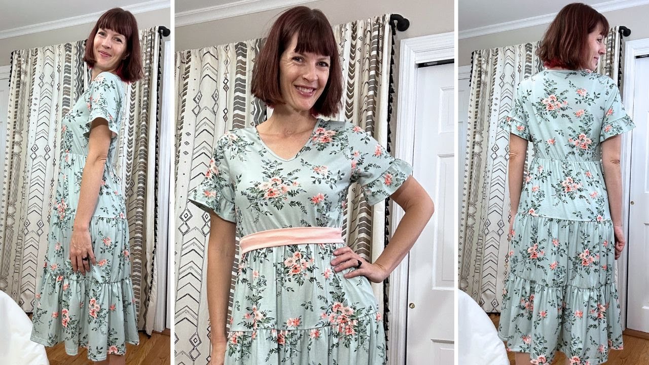 Zeagoo Floral Sun Dress WITH POCKETS | Try On + Review