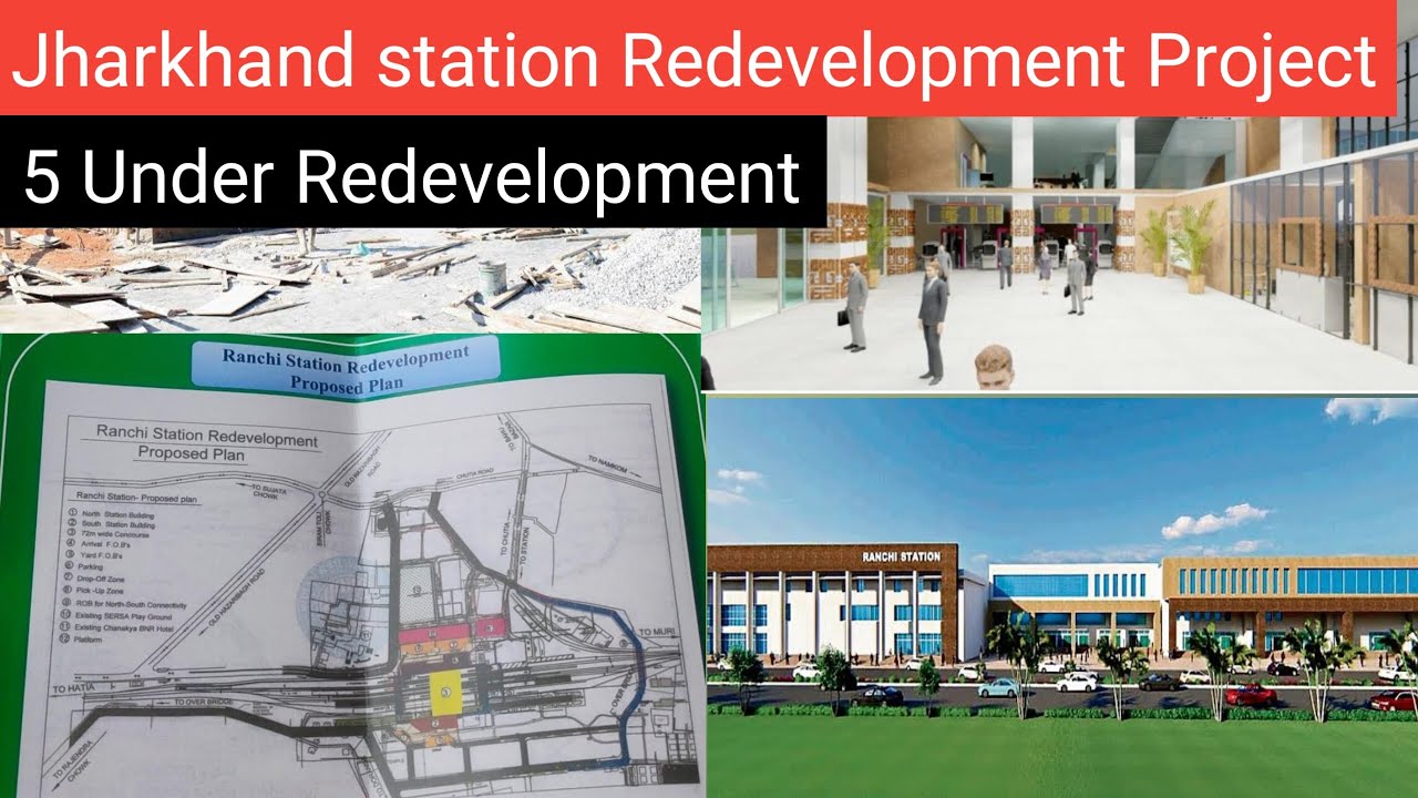Jharkhand Stations Redevelopment Project | Redevelopment Project | #missionproject #jharkhand #india