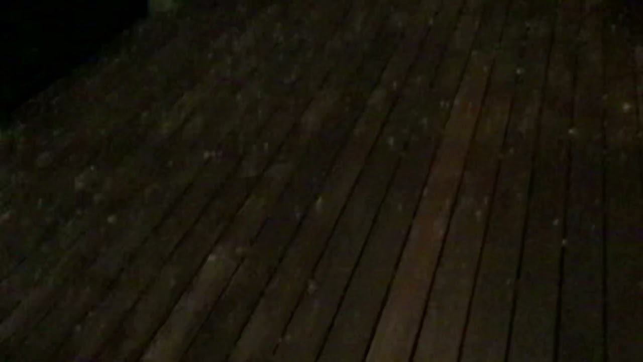 Big storm in Gold Coast Australia