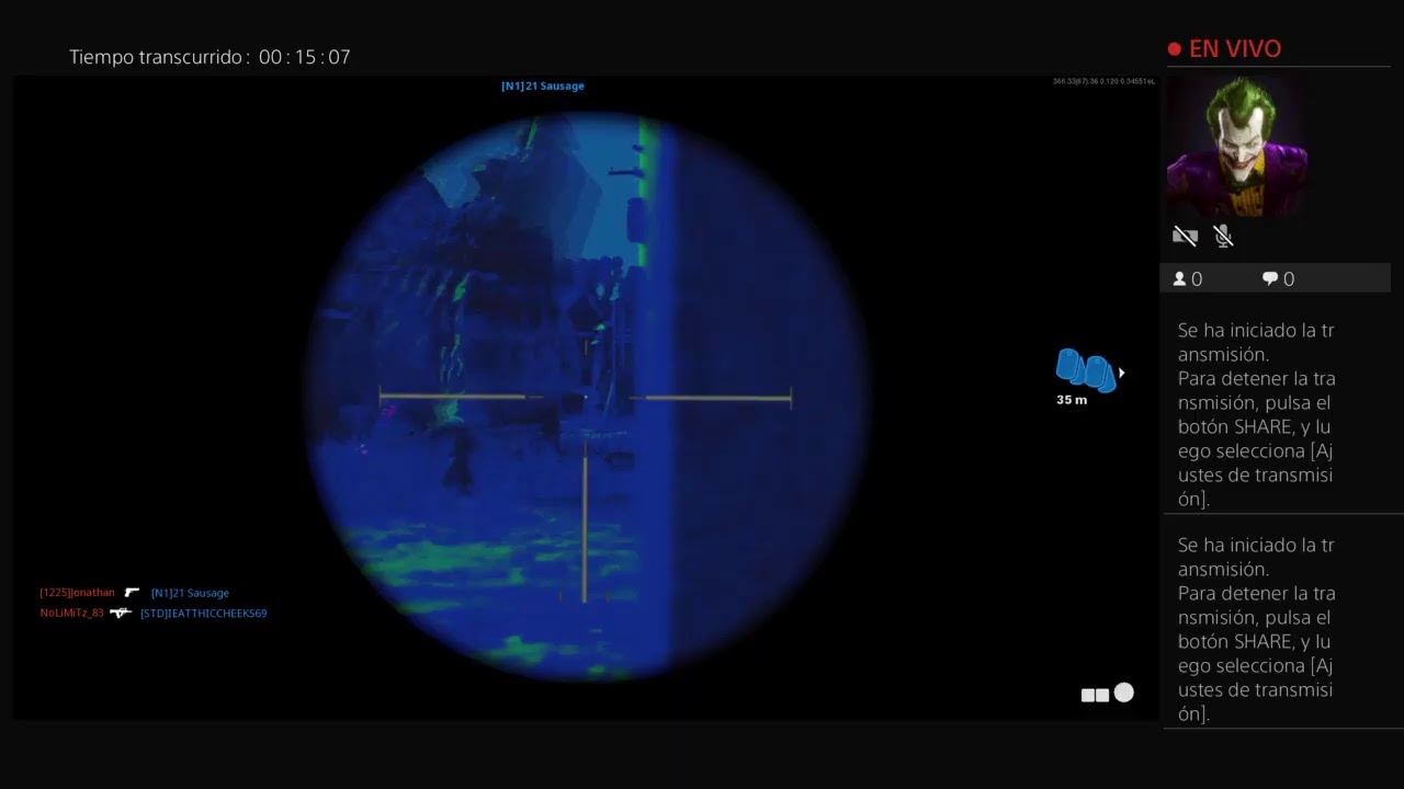 Transmisi&oacute;n de PS4 en directo de alexpr100x35
