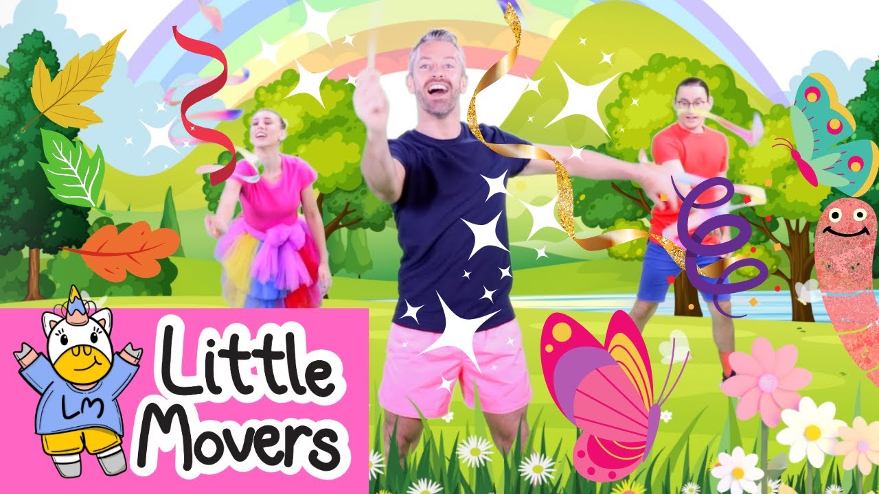 Ribbon Dance with friends | Sharing | Join Our Colorful Ribbon Dance Adventure!