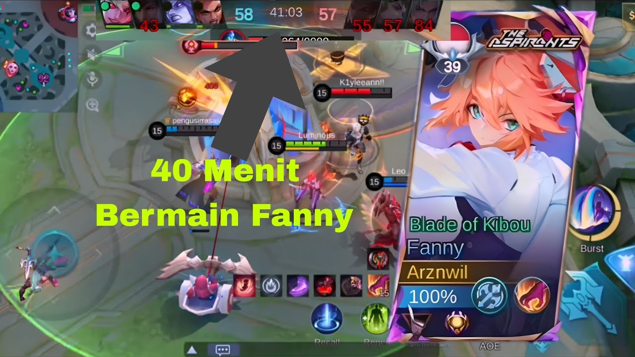 Match Paling Melelahkan yang Pernah Saya Mainkan (40 Menit Fanny) | MLBB