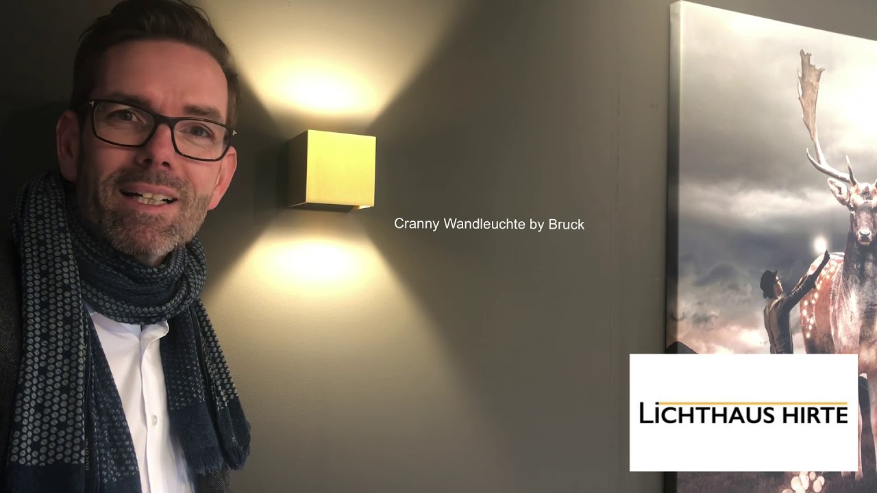 Lichthaus Hirte, Wandleuchte Bruck Cranny