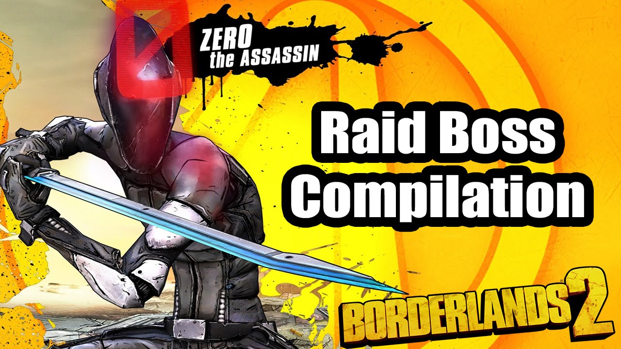 Borderlands 2: Raid Boss Compilation (with commentary)