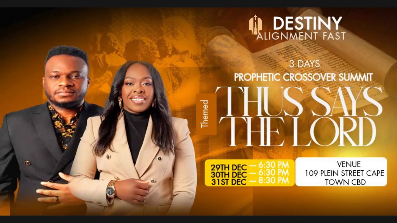 Day 2 Destiny Alignment fast - Thus Says The Lord