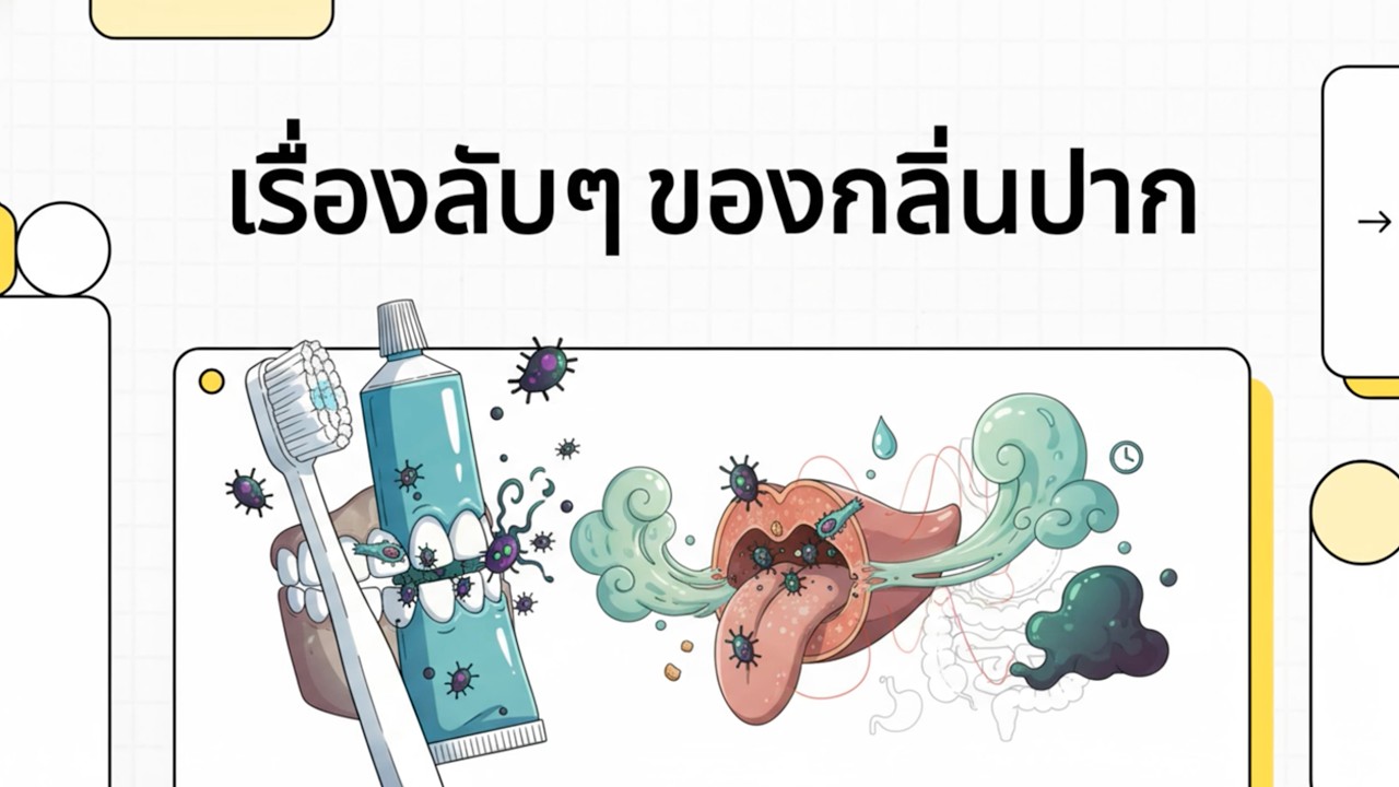 เรื่องลับๆ ของกลิ่นปาก