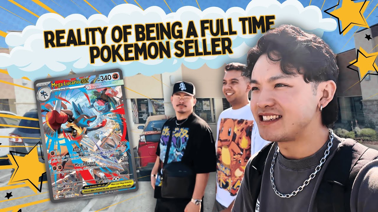 Реальность работы штатным продавцом карточек Pokémon