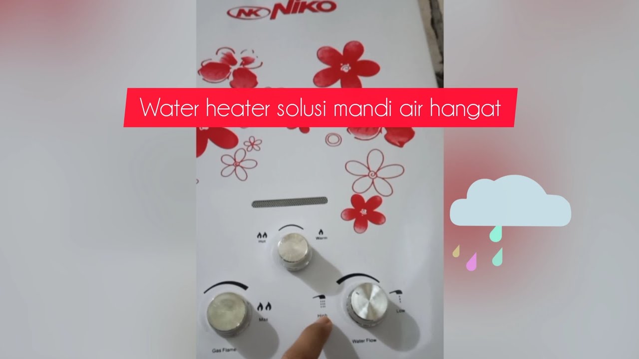 Cara pasang water heater sendiri di rumah #Waterheater #mandiairhangat #video
