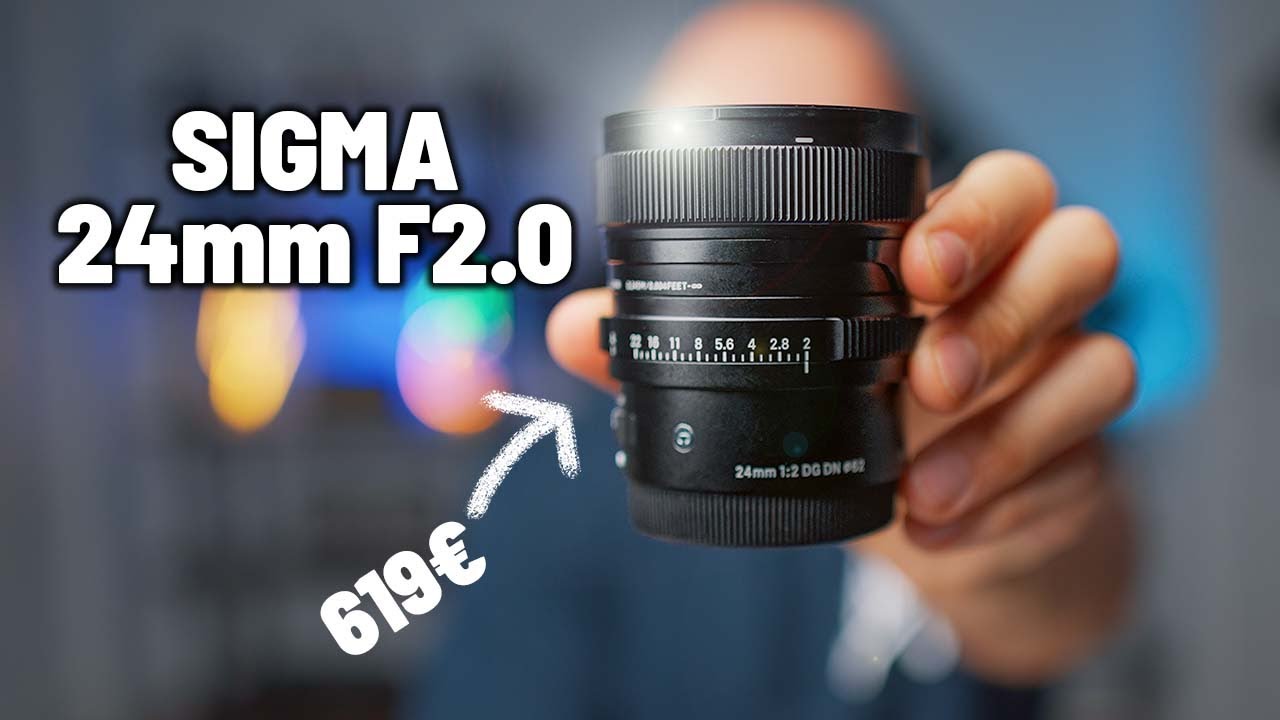 Sigma 24mm f2.0 🔥 Objetivo Compacto y super nítido para Cámaras Sony