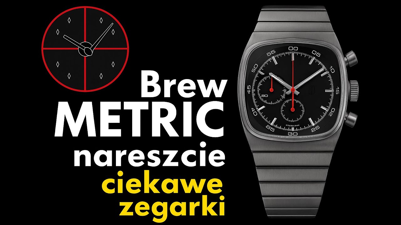 Brew Metric -  nareszcie ciekawe zegarki - unboxing i pierwsze wrażenia