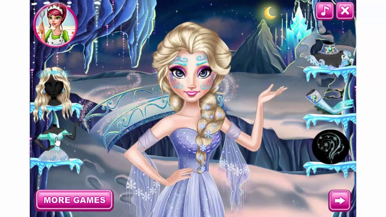 Frozen Elsa Makeover Games