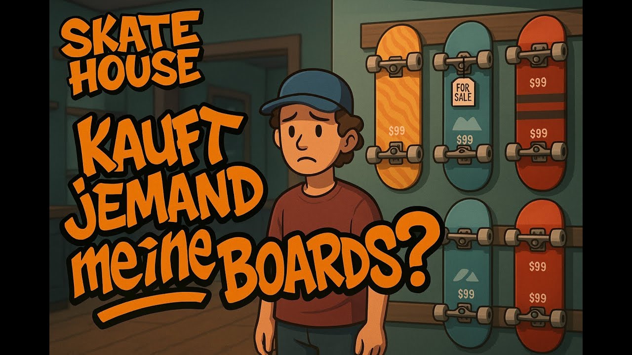 Kauft jemand MEINE Skateboards? Skate House Demo