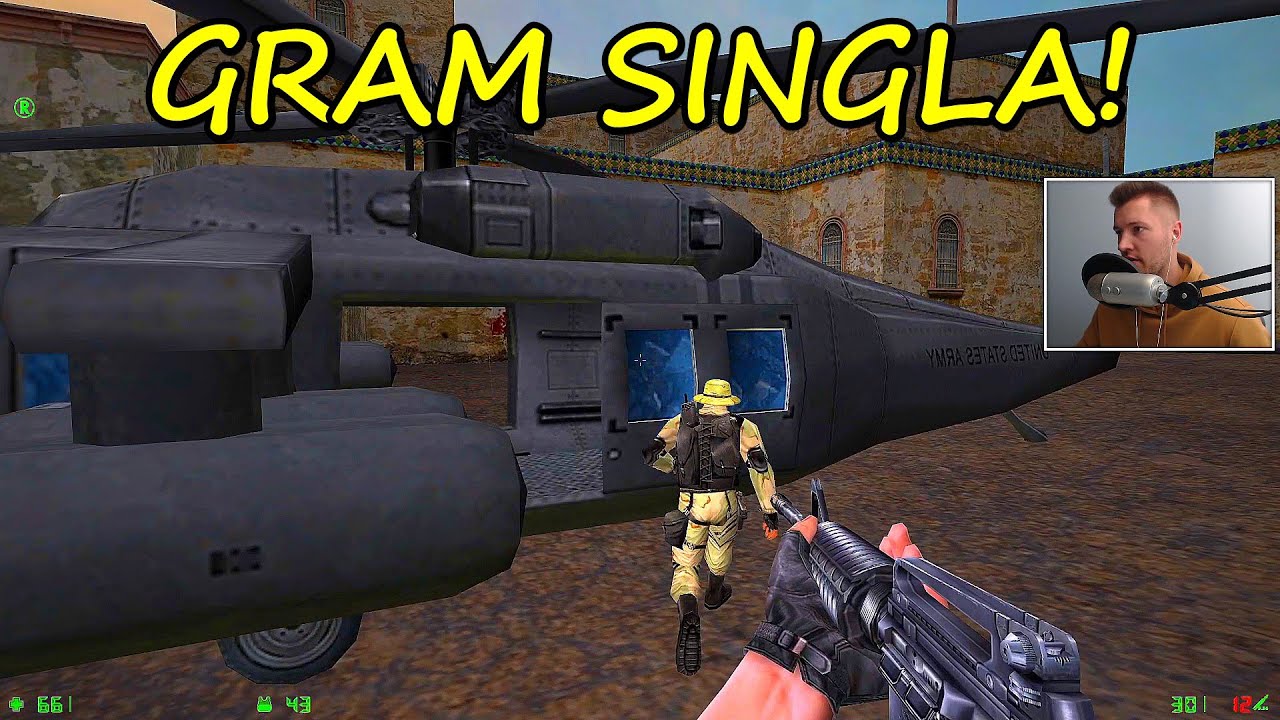 Singleplayer w CSie? Czemu nie! ZACZYNAM KAMPANIĘ! Counter Strike Condition Zero gameplay pl | Mervo
