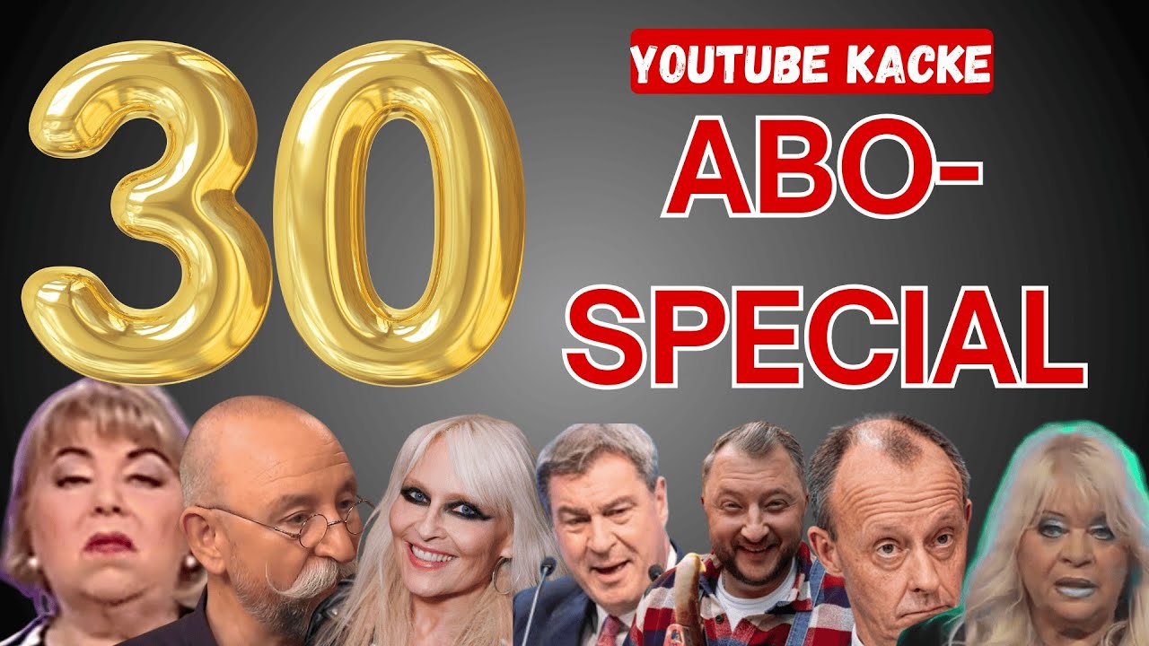 Youtube Kacke: Wurstwasser Highlights || 30-Abos-Special