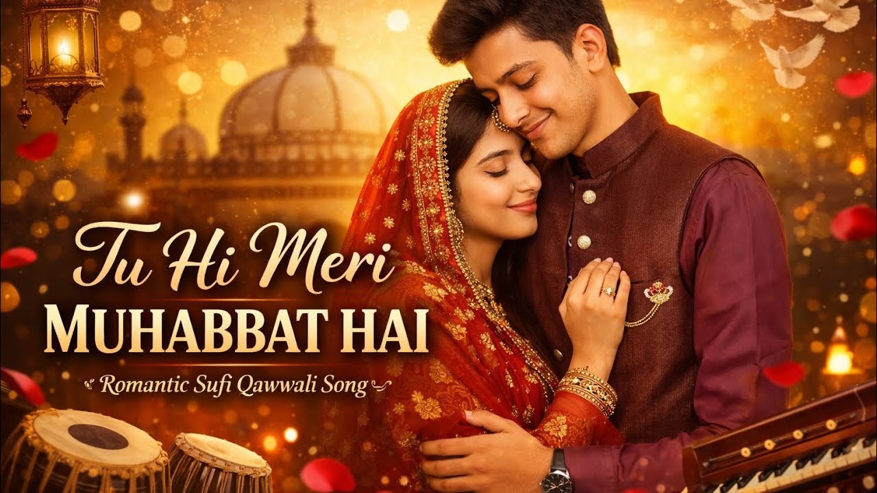 Tu Hi Meri Muhabbat 💕 | Romantic Sufi Qawali Song