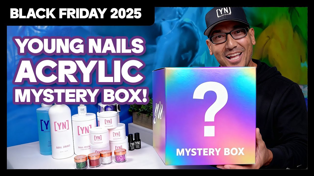 Всего за 120 долларов за всё это! Young Nails Acrylic Mystery Box REVEAL 2025