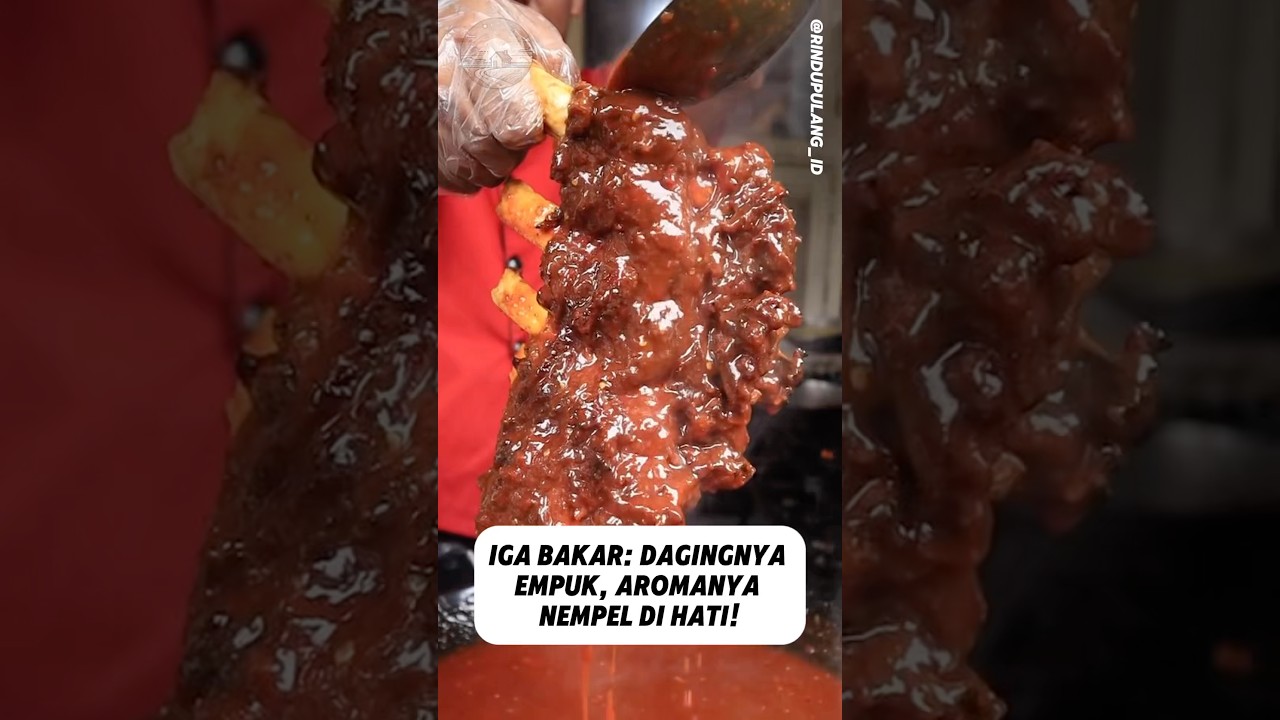 Iga Bakar: Dagingnya Empuk, Aromanya Nempel di Hati! #igabakar #kulinerindonesia #faktaunik #shorts