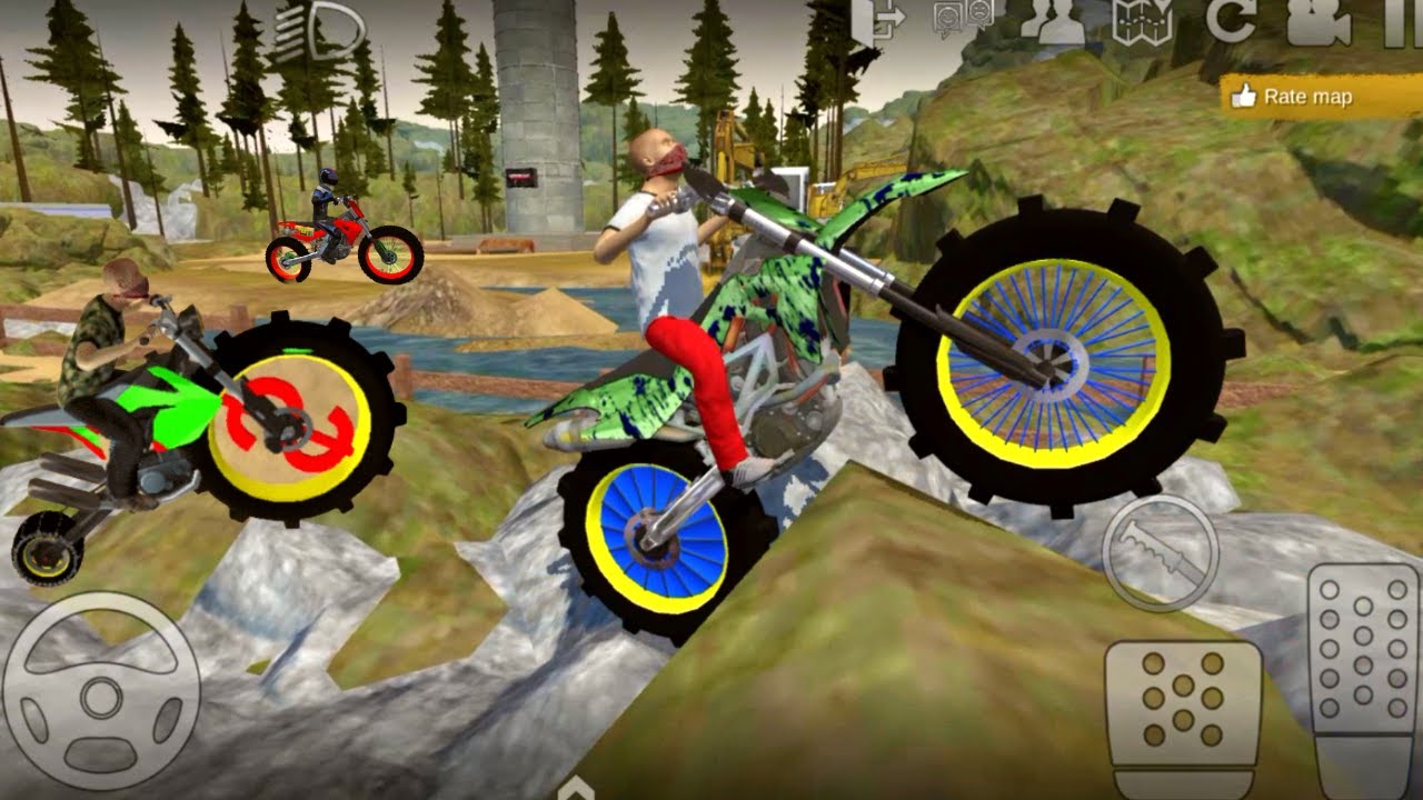 Driving Game Mud Rock Climbing Mud Motor 1 - Offroad Motorcycle Outlaws - Android Gameplay