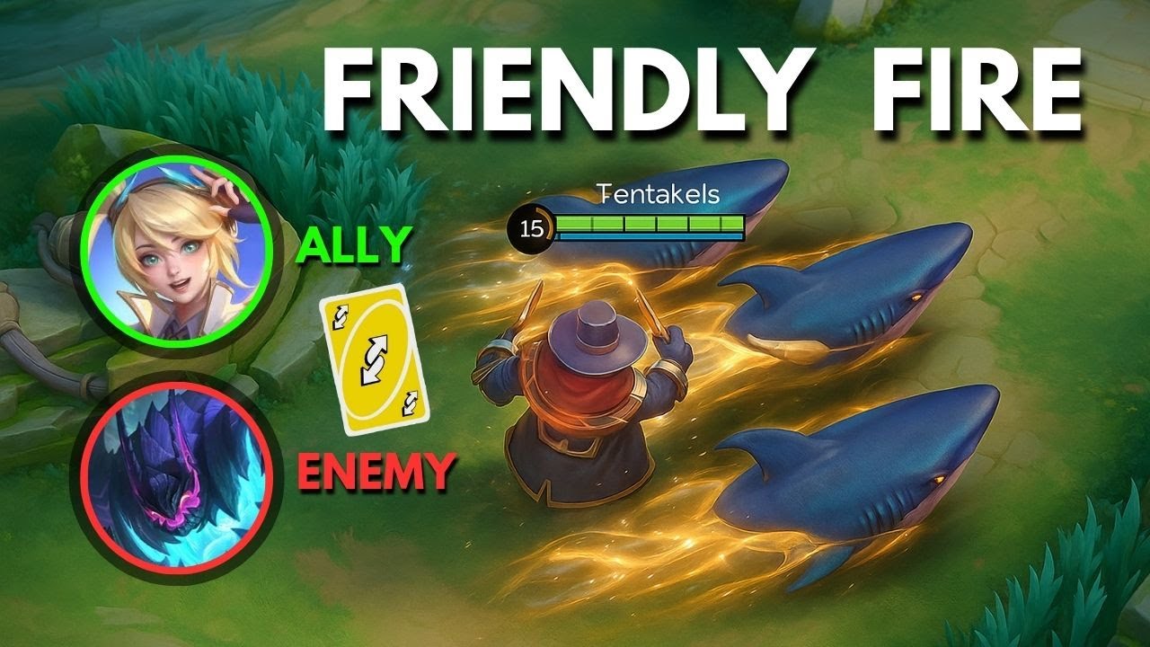 The Most Chaotic Friendly Fire Gameplay Yet! - Mobile Legends