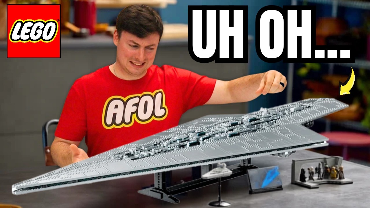 Пугающая проблема нового набора LEGO UCS Executor Super Star Destroyer...