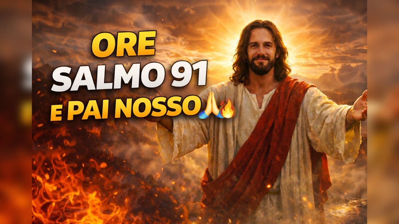 ⚠️ FAÇA ESSA ORAÇÃO AGORA (SALMO 91 + PAI NOSSO) E VEJA O QUE ACONTECE!