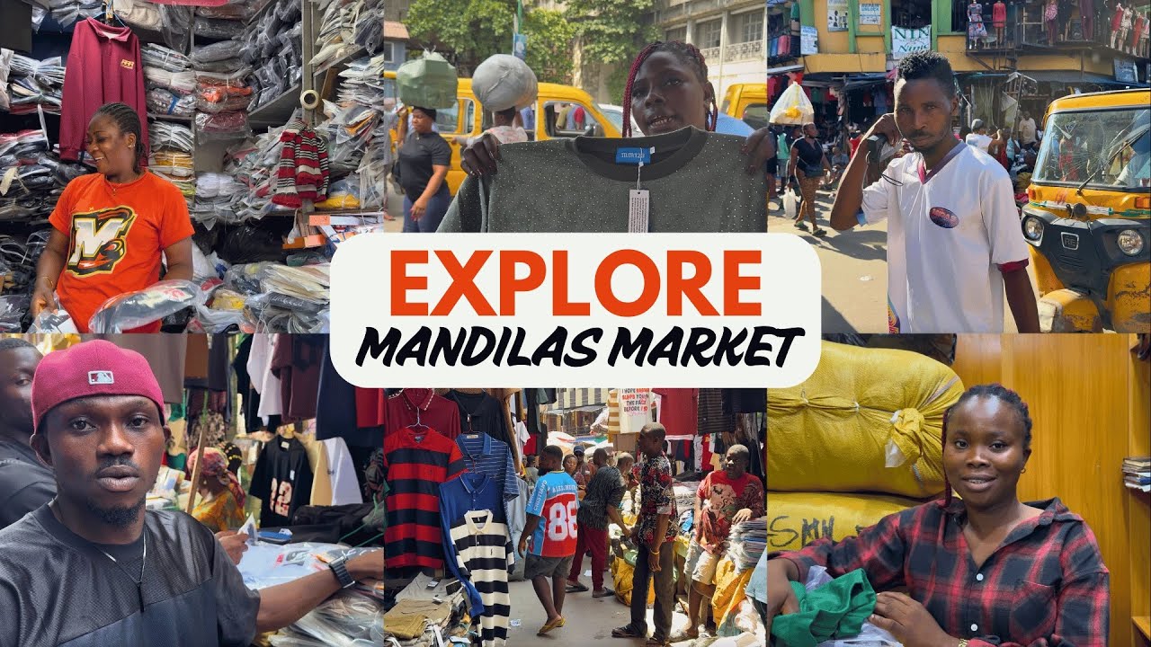 Inside Market Mandilas: The Craziest Fashion Finds & Marketer Hustle In Lagos