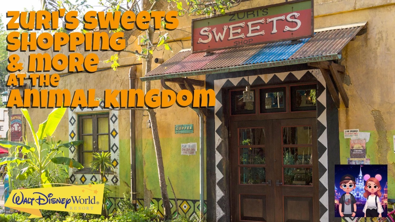 Animal Kingdom Adventures! Zuri’s Sweets + Disney Shopping Finds