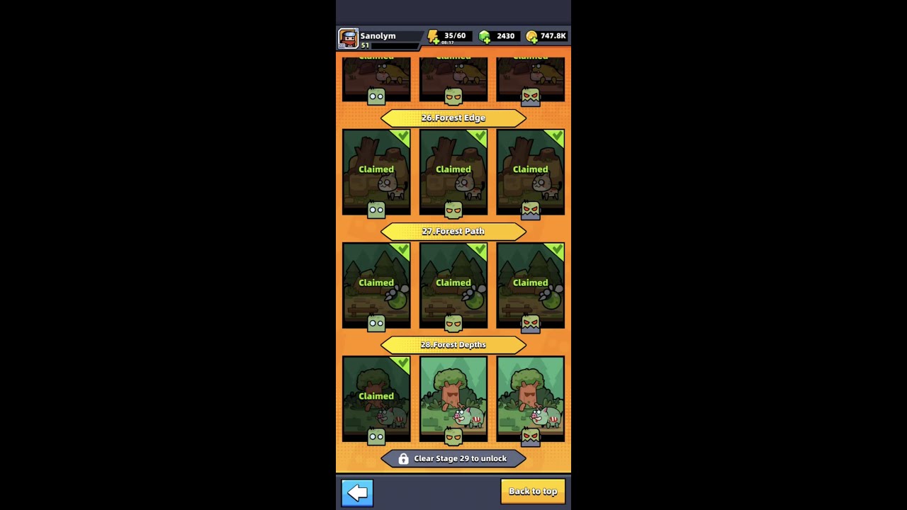Survivor.io – Forest Depths Main Challenge 2
