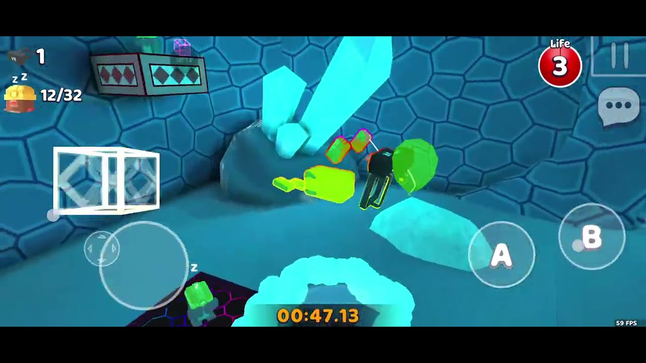 Super Bear Adventure 12.1.1 - Sleeping moles in The Mole Mines in 36.62