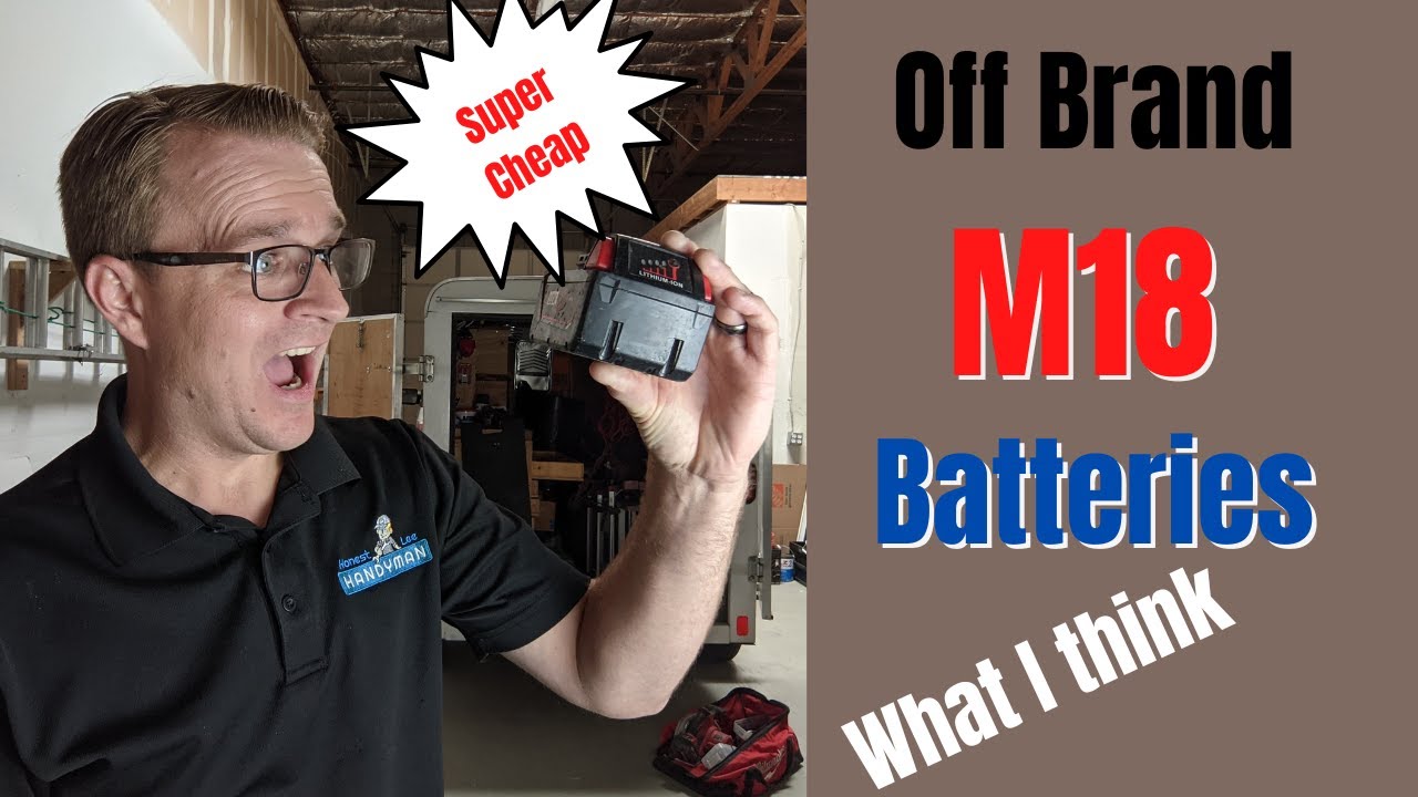 Аккумуляторы Milwaukee M18 от Off Brand | Что я думаю | Обзор инструмента