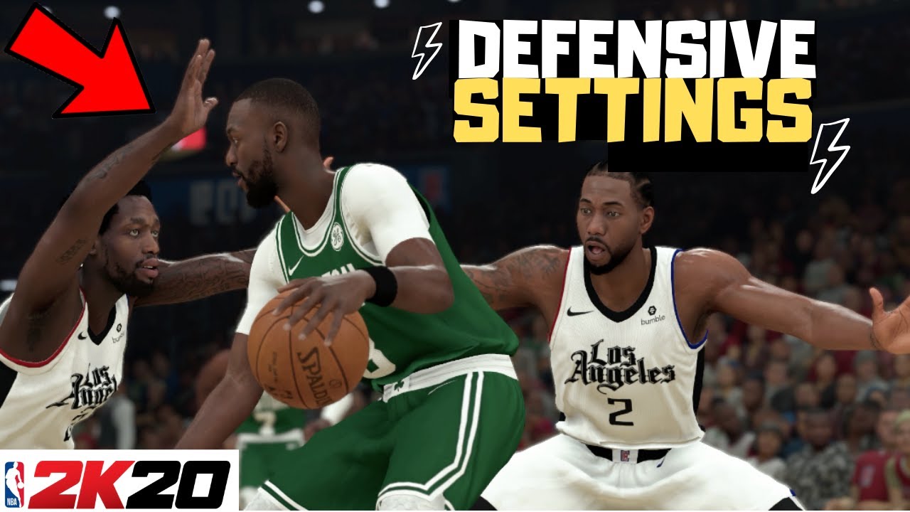 NBA 2k20 The Best Defensive Settings For Online (Defensive Tutorial)