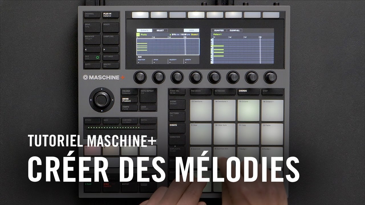Crée des mélodies avec MASCHINE+ (Expansion Neo Boogie) | Native Instruments