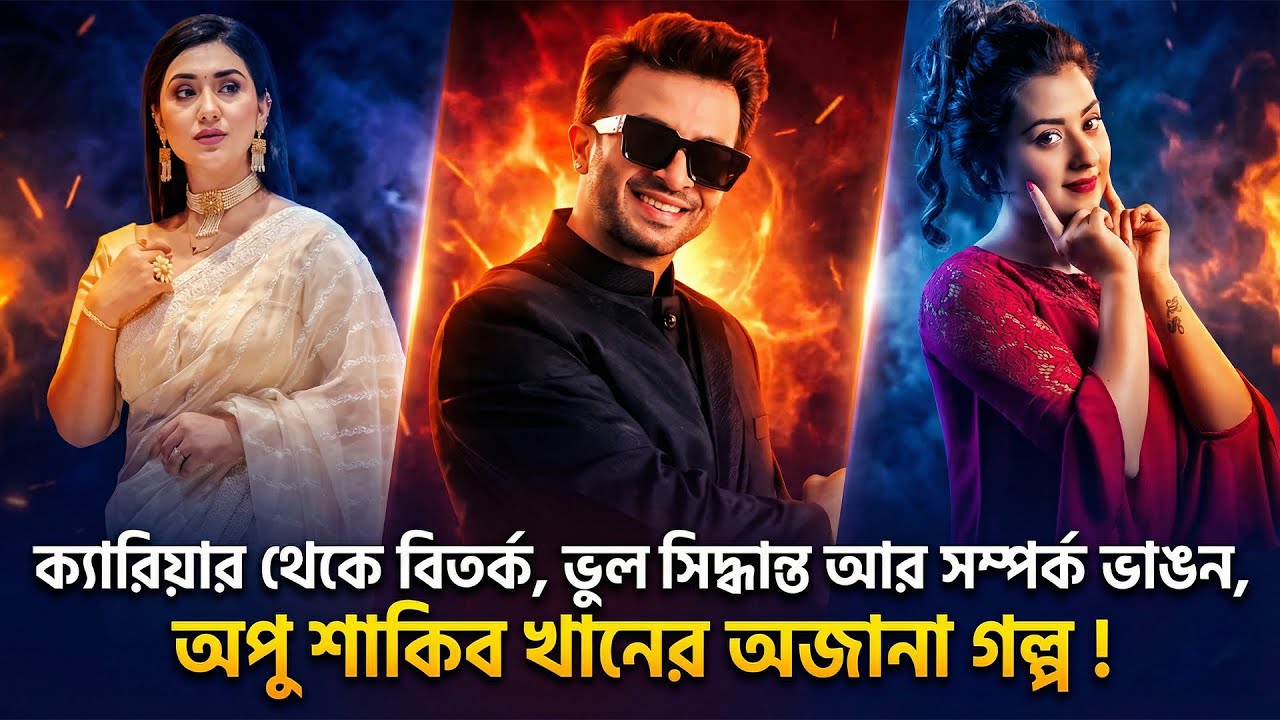 “ক্যারিয়ার থেকে বিতর্ক, ভুল সিদ্ধান্ত আর সম্পর্ক ভাঙন, অপু শাকিব খানের অজানা  গল্প !