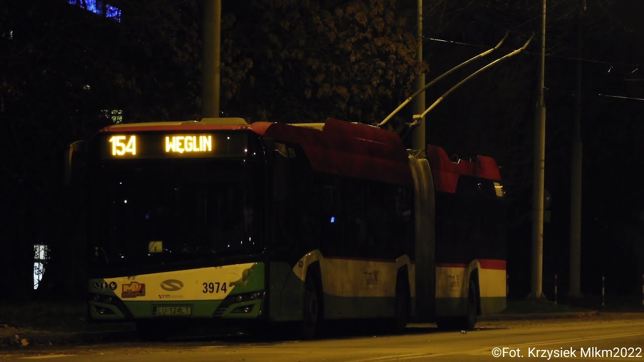 [#1105] Solaris Trollino18M IV #3974 [🚎154] MPK Lublin