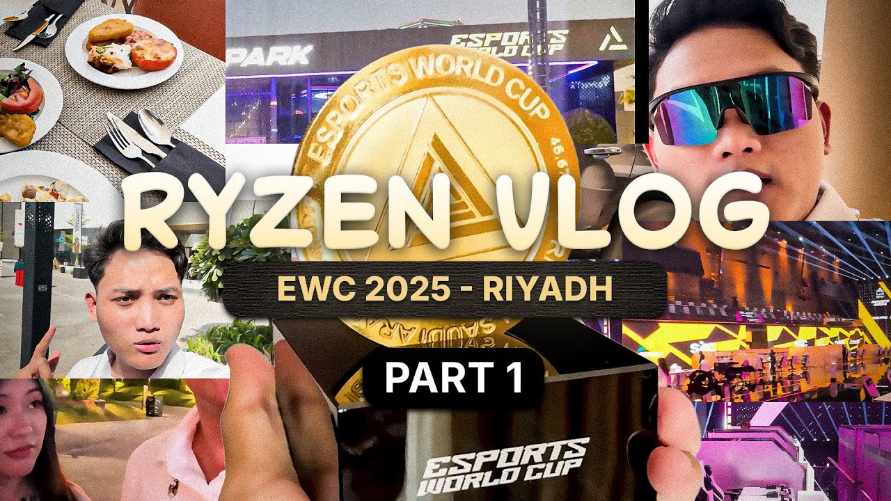 EWC RIYADH 2025 GOKIL ABIS PART 1 | RYZEN VLOG | RYZEN GAMING