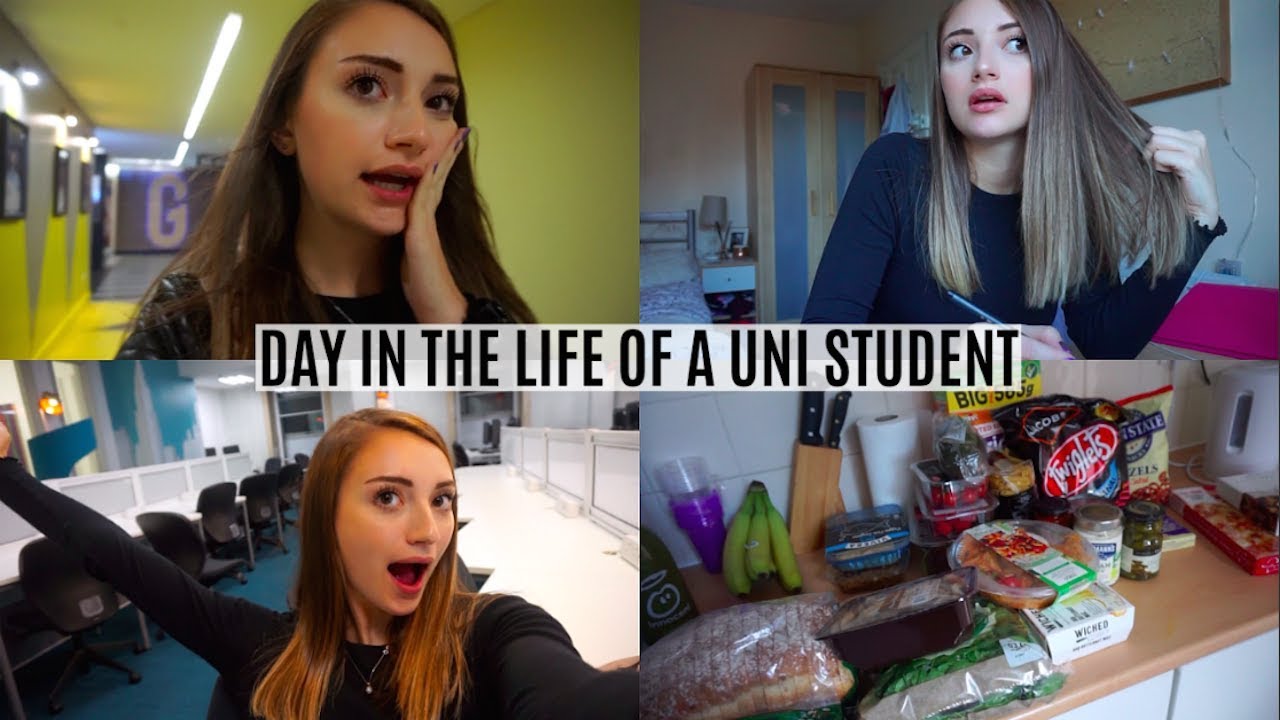 UNI VLOG | Third year stress is REAL, alone on campus & vegan student grocery haul!