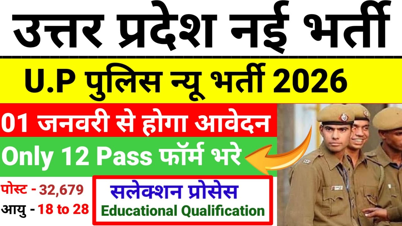 Up Police Constable Form Fill Up 2026 | Fill out the UP Police Constable form 2026 | 