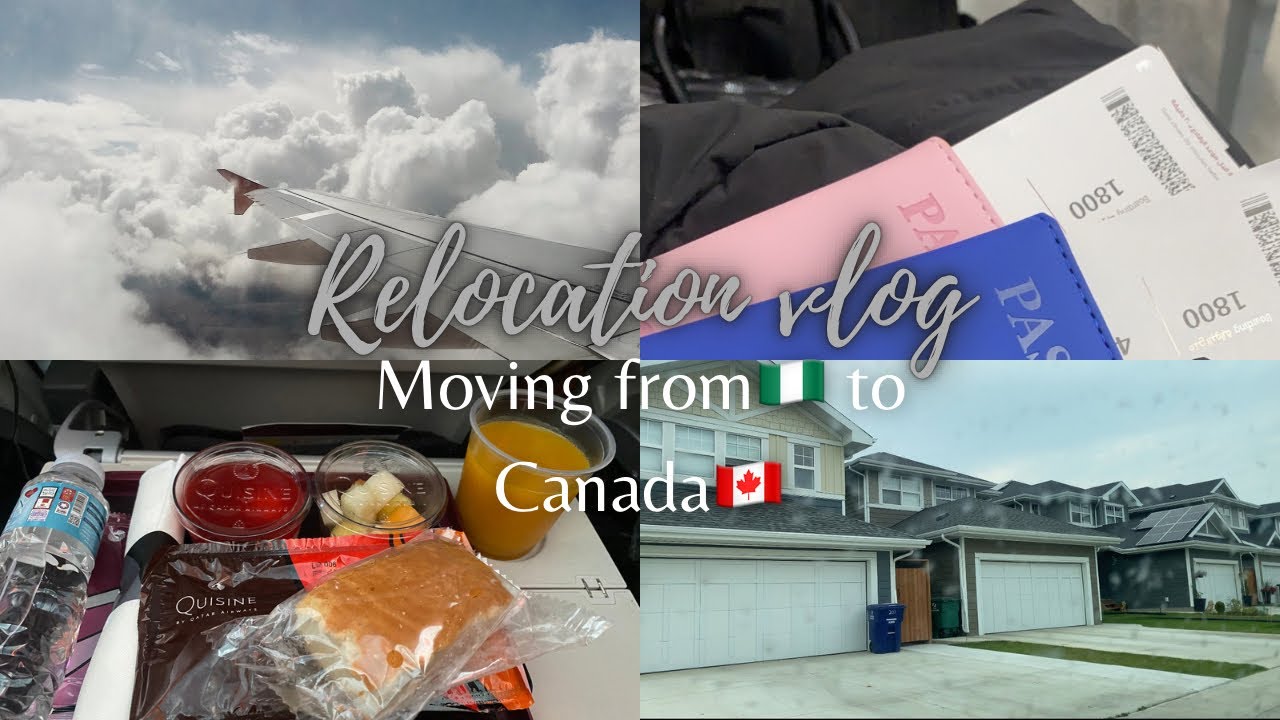 TRAVEL VLOG: Relocating from Nigeria 🇳🇬 to Canada 🇨🇦 ✈️