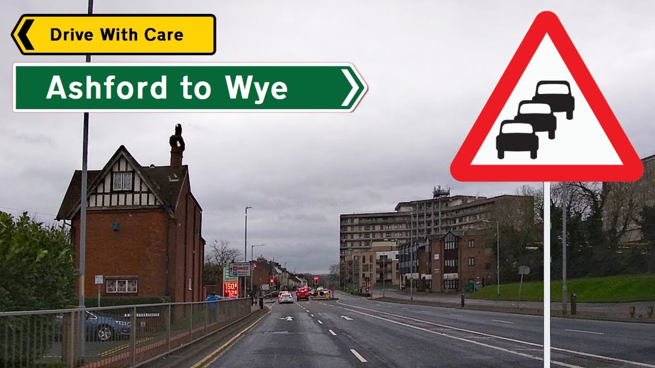 Driving Ashford to Wye