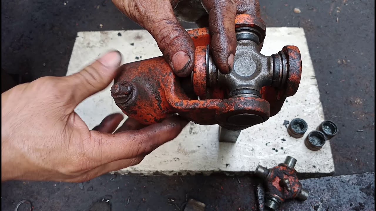 how I replace cross joint bearing