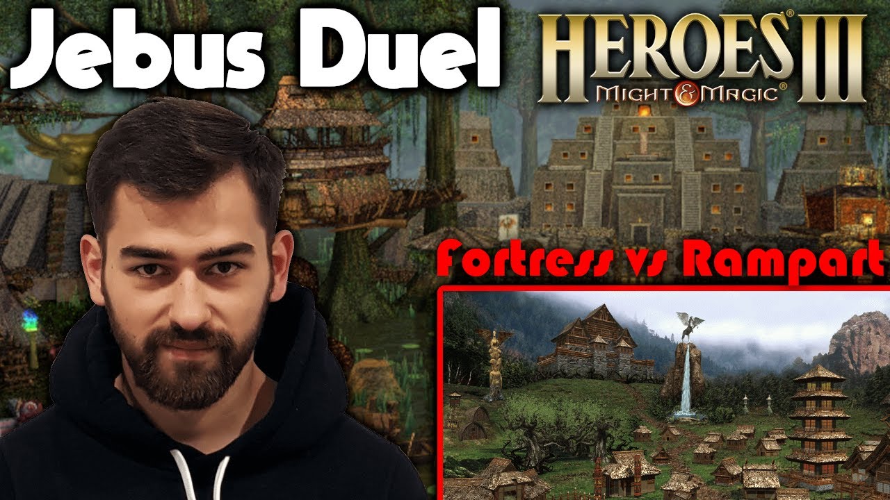 Fortress vs Rampart vs Dj600sms | Gluhammer Heroes 3 Multiplayer PL