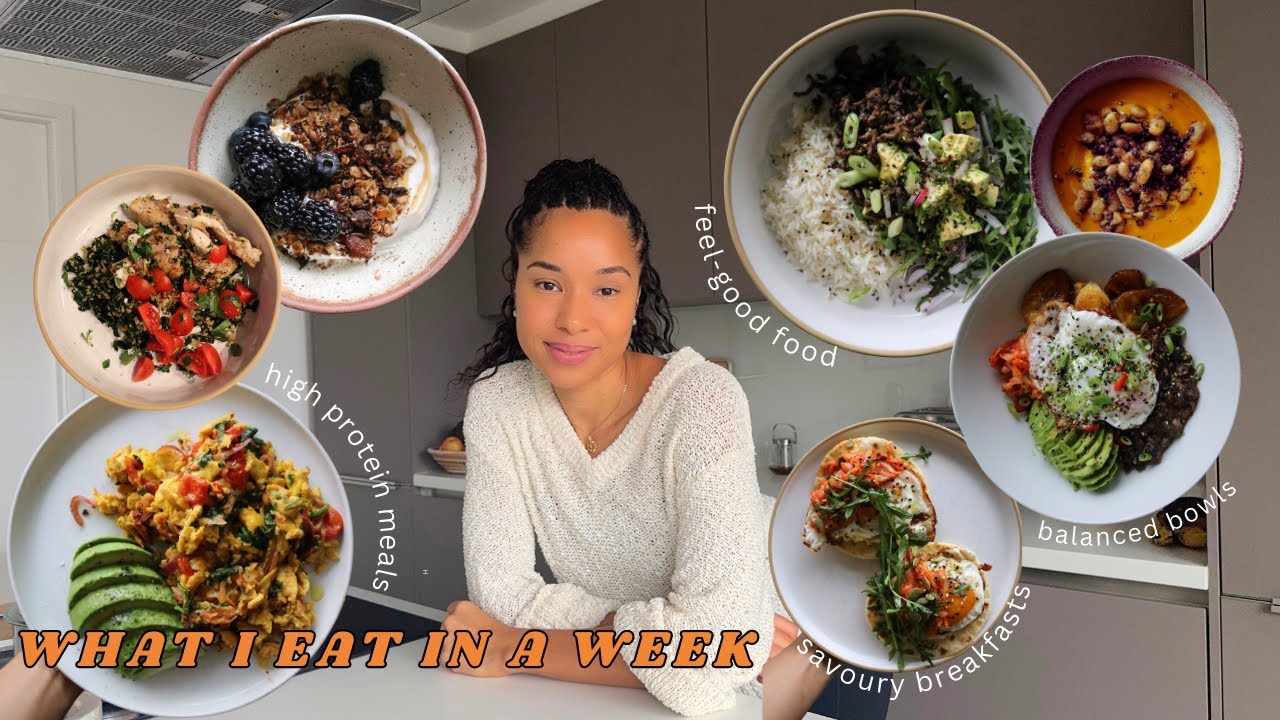 What I eat in a week / non-restrictive eats