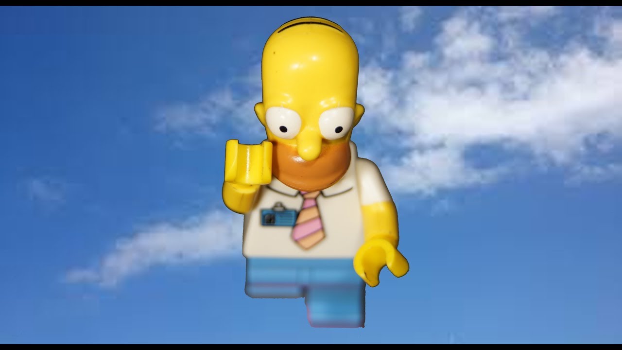 LEGO SIMPSON STOP MOTION