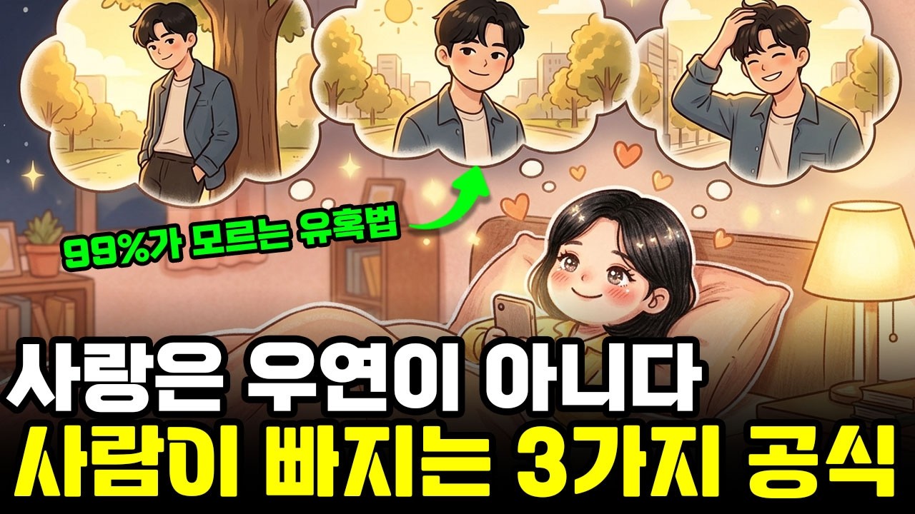 누군가를 나에게 빠지게 하는 심리 공식