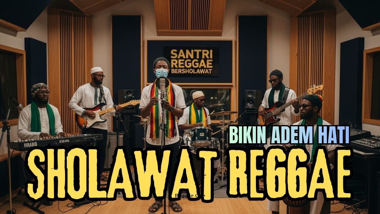 Sholawat Reggae Bikin Tenang Hati🌙 Musik Adem & Religi Islami