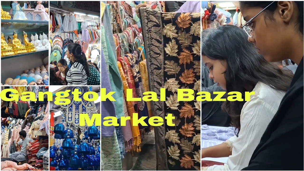 Gangtok Lal Bazar Market || সস্তার কেনাকাটা || Gangtok MG marg #viral #vlog #highlights 