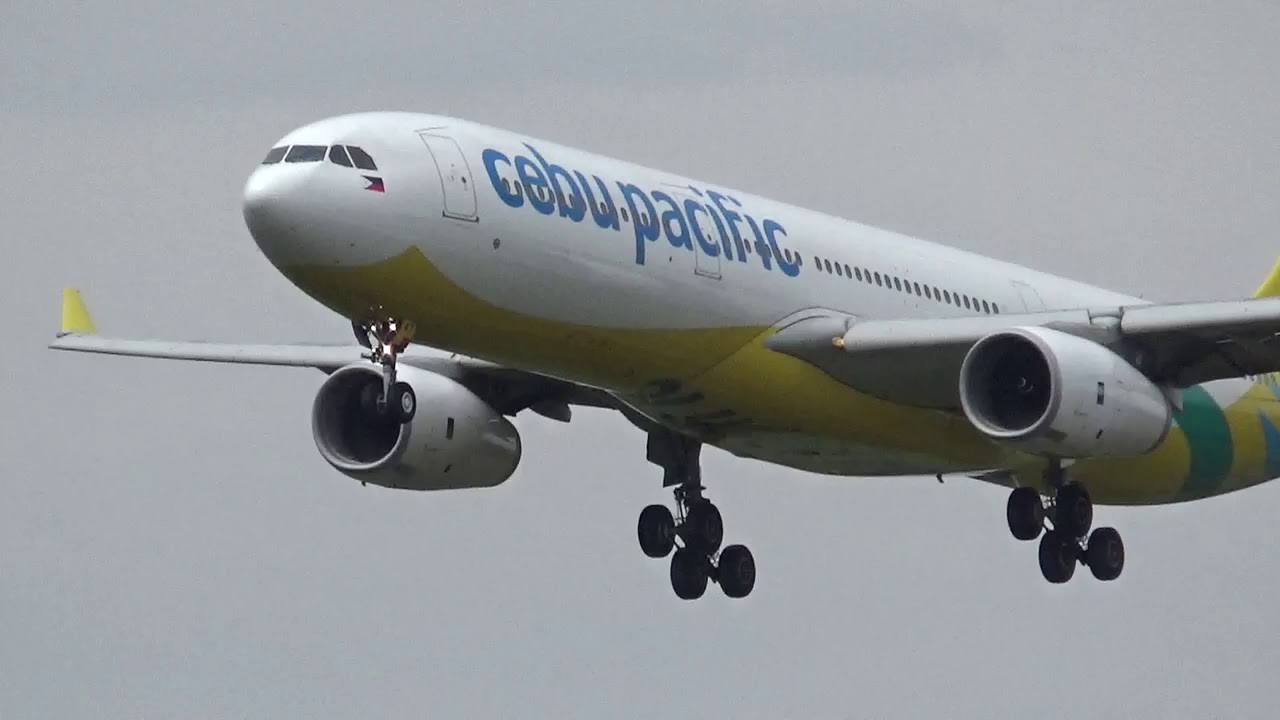 May Storm!!Cebu Pacific/Airbus A330-343［RP-C3347] Landing at NRT16L