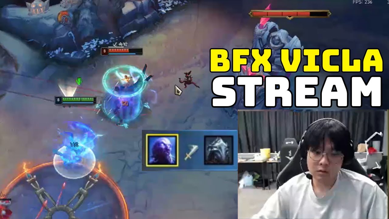 BFX Vicla Stream Ryze Destroy KR Challenger Viktor