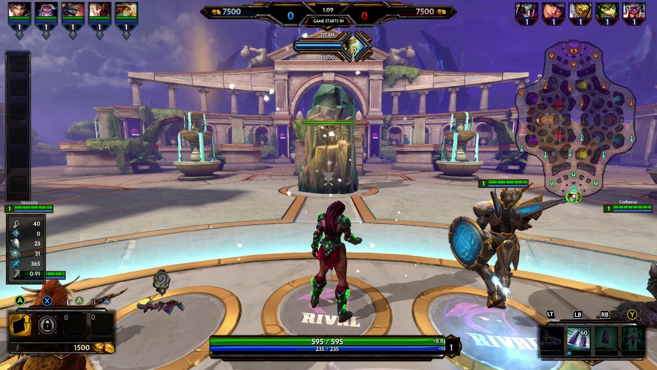 SMITE - Push 2 Plat! Ep 12 ~ Terra Support (Again)