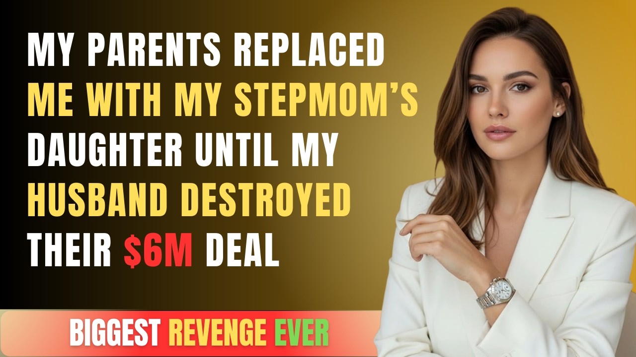 My Parents Replaced Me With My Stepmom’s Daughter — Until My Husband Destroyed Their $6M Deal